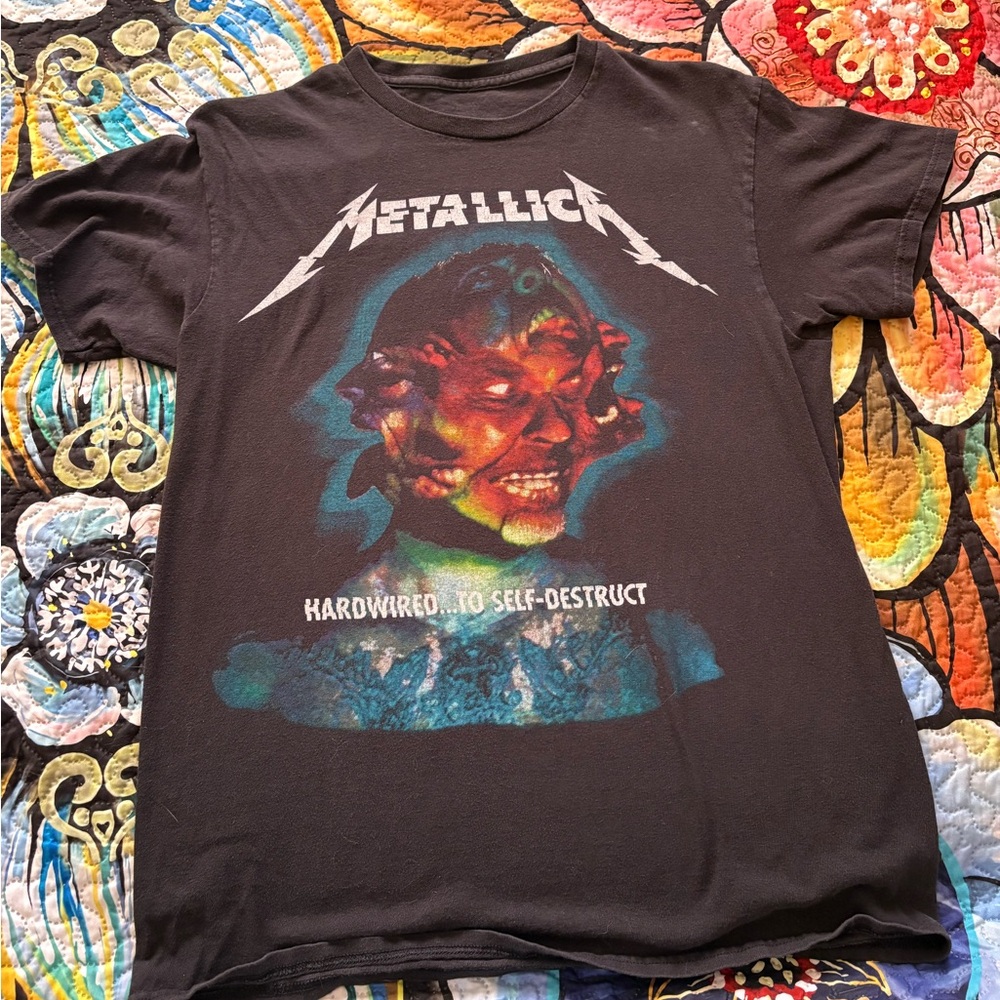 Metallic 2017 Tour T-shirt